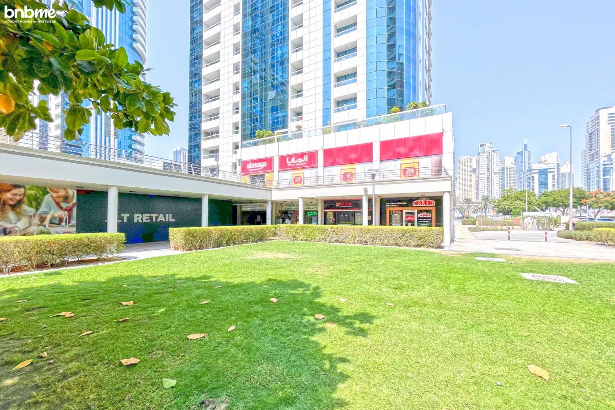 Bnbmehomes - Saba Tower Дубай Экстерьер фото