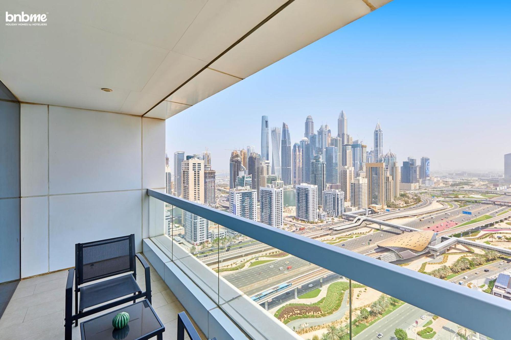 Bnbmehomes - Saba Tower Дубай Экстерьер фото